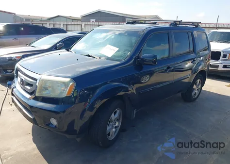 2009 Honda Pilot Ex-L из США, поврежденный, VIN 5FNYF385X9B014148